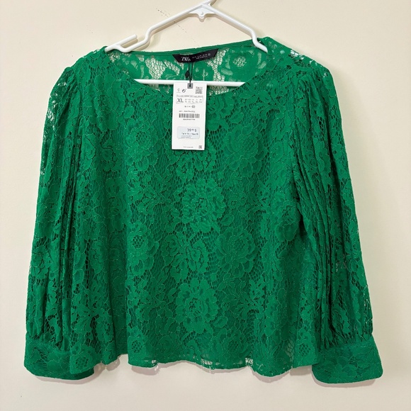 Zara Lace Blouse (3 for $75) - Picture 1 of 3